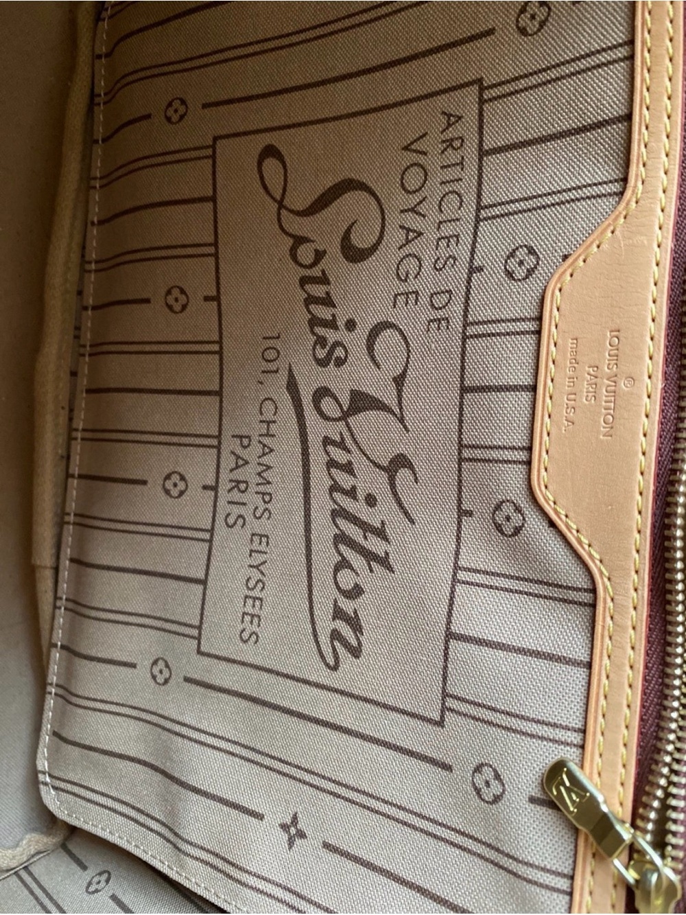 Louis Vuitton Neverfull MM - Picture 7 of 10